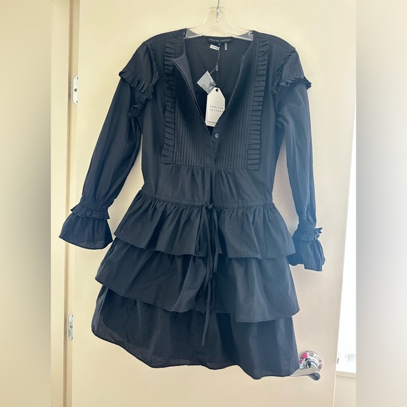 English Factory Black Dress Size Small - Picture 3 of 11